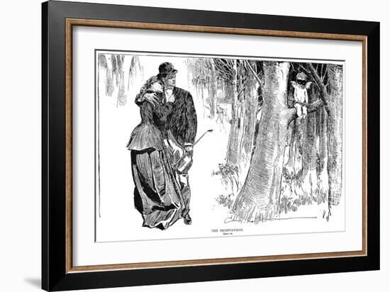 Highwayman, 1898-Charles Dana Gibson-Framed Giclee Print