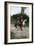 Highwayman Dick Turpin Holding Up a Rider on An English Road, 1700s-null-Framed Giclee Print