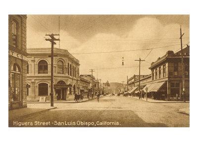 print luis obispo higuera california san street just