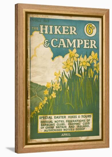 Hiker and Camper Magazine-null-Framed Premier Image Canvas