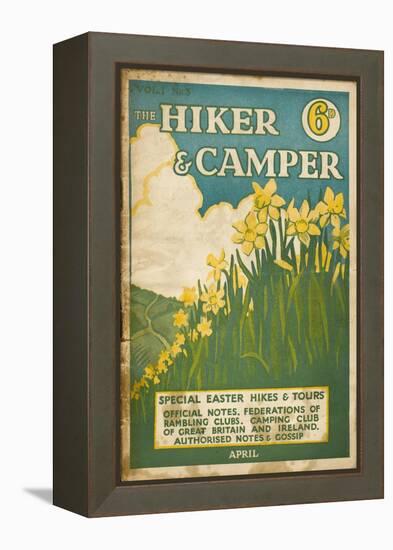 Hiker and Camper Magazine-null-Framed Premier Image Canvas