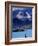 Hiker and Cuernos del Paine, Torres del Paine National Park, Chile-Art Wolfe-Framed Photographic Print