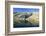 Hiker at Lac Blanc, Chamonix, Haute-Savoie, French Alps, France, Europe-Christian Kober-Framed Photographic Print