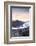 Hiker in front of the Vatnajokull glacier in Vatnajokull National Park in southeast Iceland, Polar -Alex Robinson-Framed Photographic Print