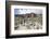 Hiker in the Vallonkar, in Front of BoŽseekofel, the Dolomites-Gerhard Wild-Framed Photographic Print