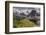 Hiker on the Nub, Mt. Assiniboine Provincial Park, Canada (MR)-Howie Garber-Framed Photographic Print