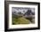 Hiker on the Nub, Mt. Assiniboine Provincial Park, Canada (MR)-Howie Garber-Framed Photographic Print