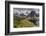 Hiker on the Nub, Mt. Assiniboine Provincial Park, Canada (MR)-Howie Garber-Framed Photographic Print