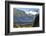 Hikers Cross a Footbridge, Rob Roy Glacier Trail, New Zealand-James White-Framed Photographic Print