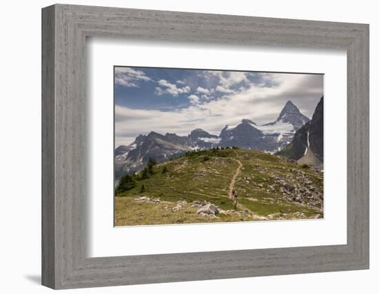 Hikers in Assiniboine Park, Canada (MR)-Howie Garber-Framed Photographic Print