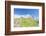 Hikers proceed on the path to the rocky peaks, Doss Del Sabion, Pinzolo, Brenta Dolomites, Trentino-Roberto Moiola-Framed Photographic Print