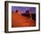 Hikers View Delicate Arch at Sunset, Utah, USA-Jerry Ginsberg-Framed Photographic Print