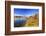 Hikers Walking on the Path Beside the Stellisee with the Matterhorn Reflected-Roberto Moiola-Framed Photographic Print