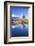 Hikers Walking on the Path Beside the Stellisee with the Matterhorn Reflected-Roberto Moiola-Framed Photographic Print