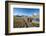 Hikers Wallking Along Rosset Lake, Gran Paradiso National Park, Alpi Graie (Graian Alps), Italy-Roberto Moiola-Framed Photographic Print