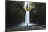 Hiking At Abiqua Falls. Willamette Valley, Oregon-Justin Bailie-Mounted Photographic Print