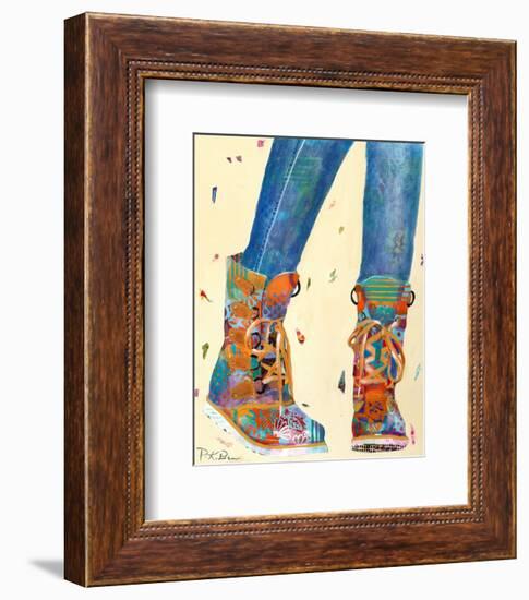 Hiking Boots-Pamela K. Beer-Framed Premium Giclee Print