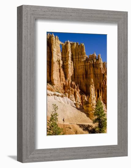 Hiking in Bryce Canyon National Park Utah, United States of America, North America-Michael DeFreitas-Framed Photographic Print