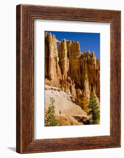 Hiking in Bryce Canyon National Park Utah, United States of America, North America-Michael DeFreitas-Framed Photographic Print