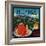 Hil Pak Orange Label - Lindsay, CA-Lantern Press-Framed Art Print