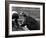 Hilda the Humorous Hippo Joking with Zoo Keeper in Phoenix Park Zoo, Dublin, June 1969-null-Framed Photographic Print