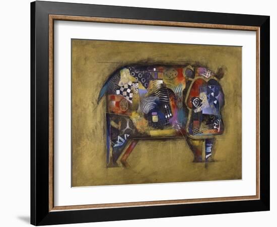 Hildi the Hippo-John Douglas-Framed Giclee Print