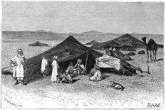 Nomad Encampment, Sahara, C1890-Hildibrand-Framed Giclee Print