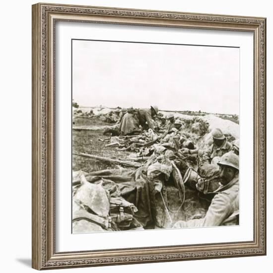 Hill 193, Champagne, northern France, c1914-c1918-Unknown-Framed Photographic Print