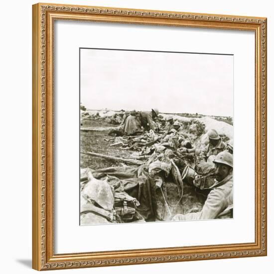 Hill 193, Champagne, northern France, c1914-c1918-Unknown-Framed Photographic Print