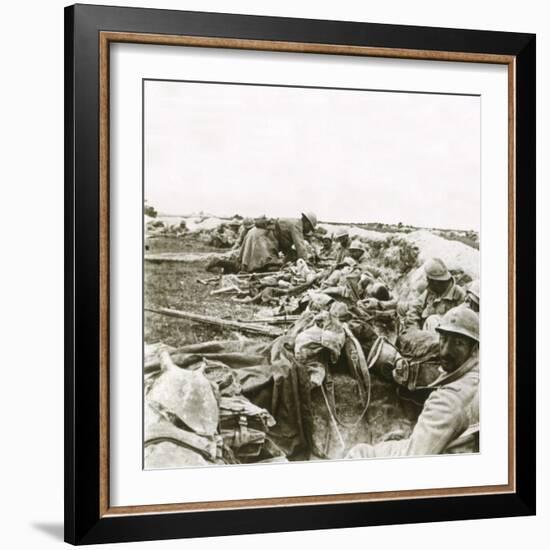 Hill 193, Champagne, northern France, c1914-c1918-Unknown-Framed Photographic Print