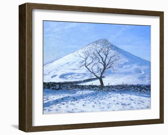 Hill and Tree, Derbyshire, 2008-Andrew Macara-Framed Giclee Print