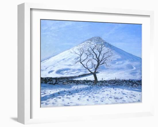 Hill and Tree, Derbyshire, 2008-Andrew Macara-Framed Giclee Print