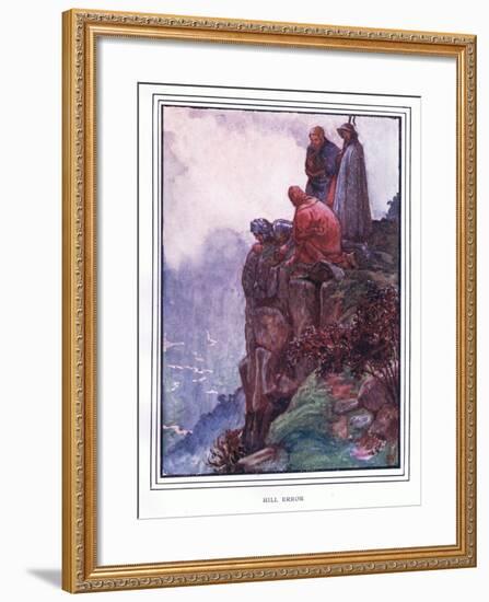 Hill Error-John Byam Liston Shaw-Framed Giclee Print