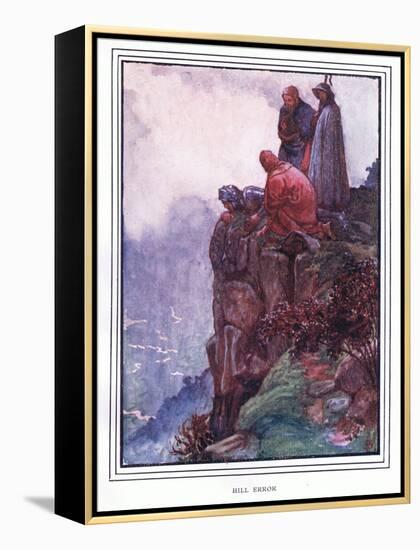 Hill Error-John Byam Liston Shaw-Framed Premier Image Canvas