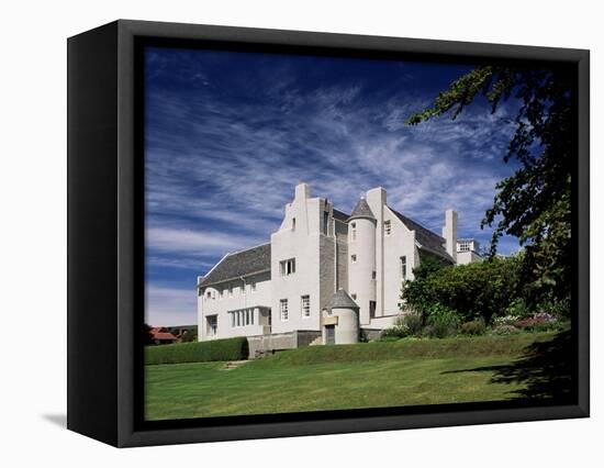 Hill House, Built 1902-1904 by Charles Rennie Mackintosh, Helensburgh, Scotland-Adam Woolfitt-Framed Premier Image Canvas