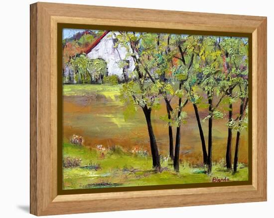 Hill House-Blenda Tyvoll-Framed Stretched Canvas