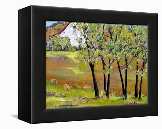 Hill House-Blenda Tyvoll-Framed Stretched Canvas