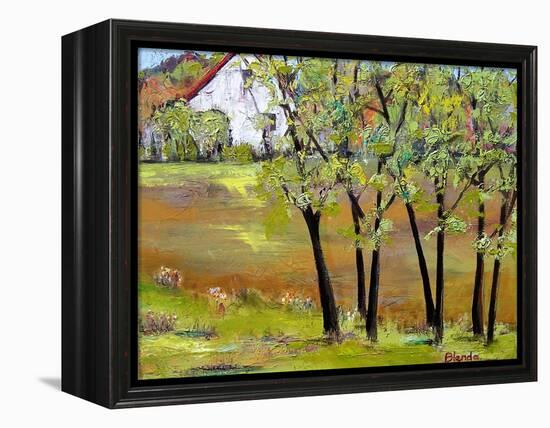 Hill House-Blenda Tyvoll-Framed Stretched Canvas