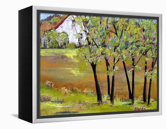 Hill House-Blenda Tyvoll-Framed Stretched Canvas