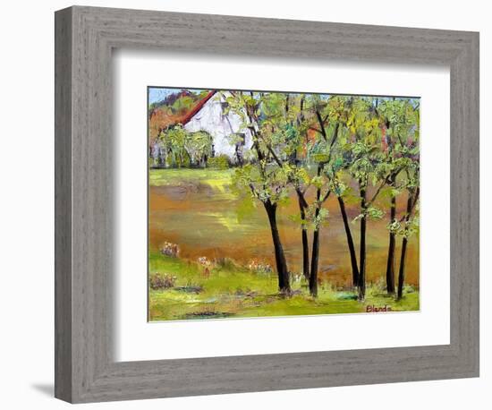 Hill House-Blenda Tyvoll-Framed Art Print