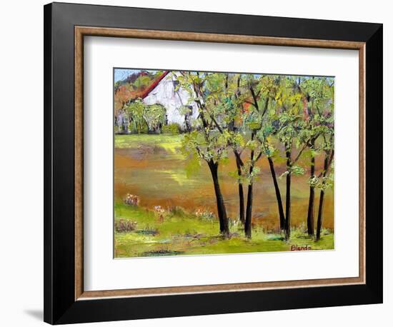 Hill House-Blenda Tyvoll-Framed Art Print