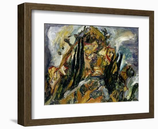 Hill in Ceret, C. 1921-1922-Chaim Soutine-Framed Giclee Print