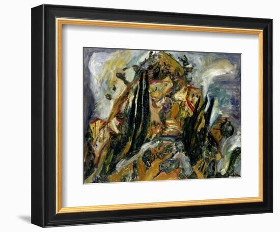 Hill in Ceret, C. 1921-1922-Chaim Soutine-Framed Giclee Print