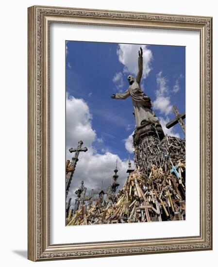 Hill of Crosses, Near Siauliai, Lithuania, Baltic States, Europe-Gary Cook-Framed Photographic Print