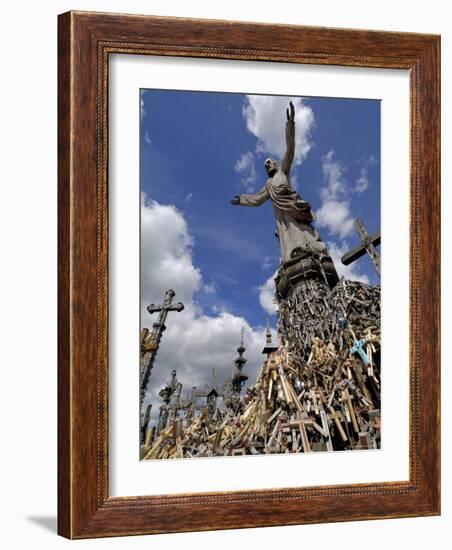 Hill of Crosses, Near Siauliai, Lithuania, Baltic States, Europe-Gary Cook-Framed Photographic Print