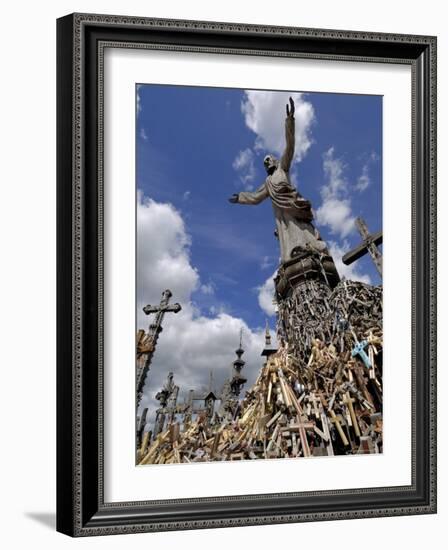 Hill of Crosses, Near Siauliai, Lithuania, Baltic States, Europe-Gary Cook-Framed Photographic Print