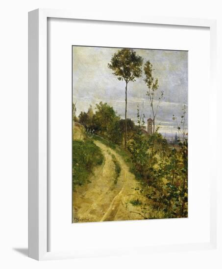Hill Road-Edoardo Dalbono-Framed Premium Giclee Print