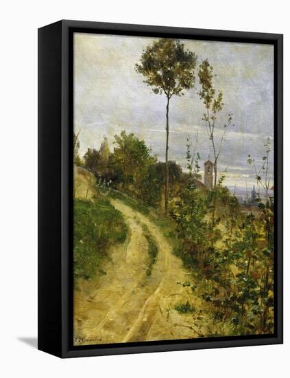 Hill Road-Edoardo Dalbono-Framed Premier Image Canvas