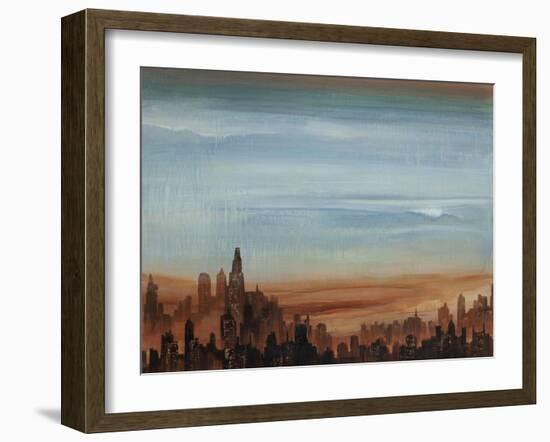 Hill Towns II-Farrell Douglass-Framed Giclee Print