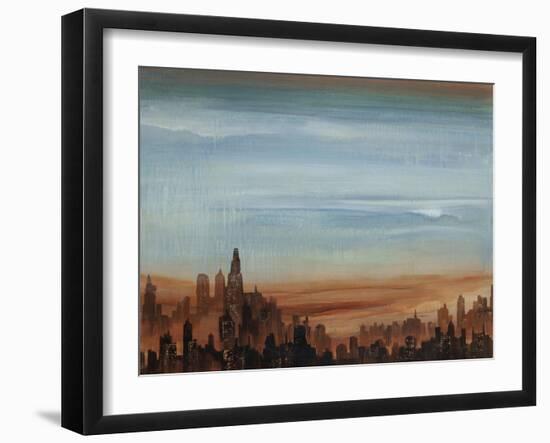 Hill Towns II-Farrell Douglass-Framed Giclee Print